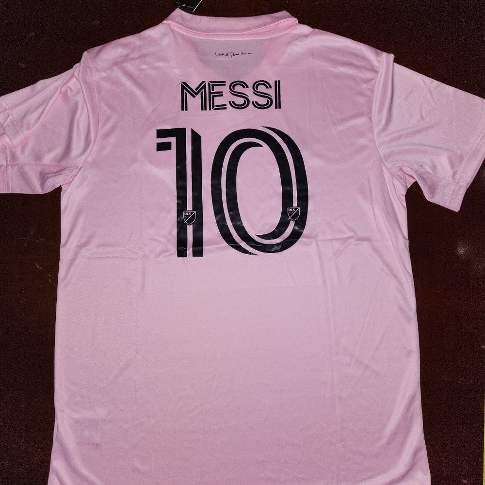 LIONEL MESSI INTER MIAMI CF 23/24 AWAY AUTHENTIC JERSEY PINK MENS
